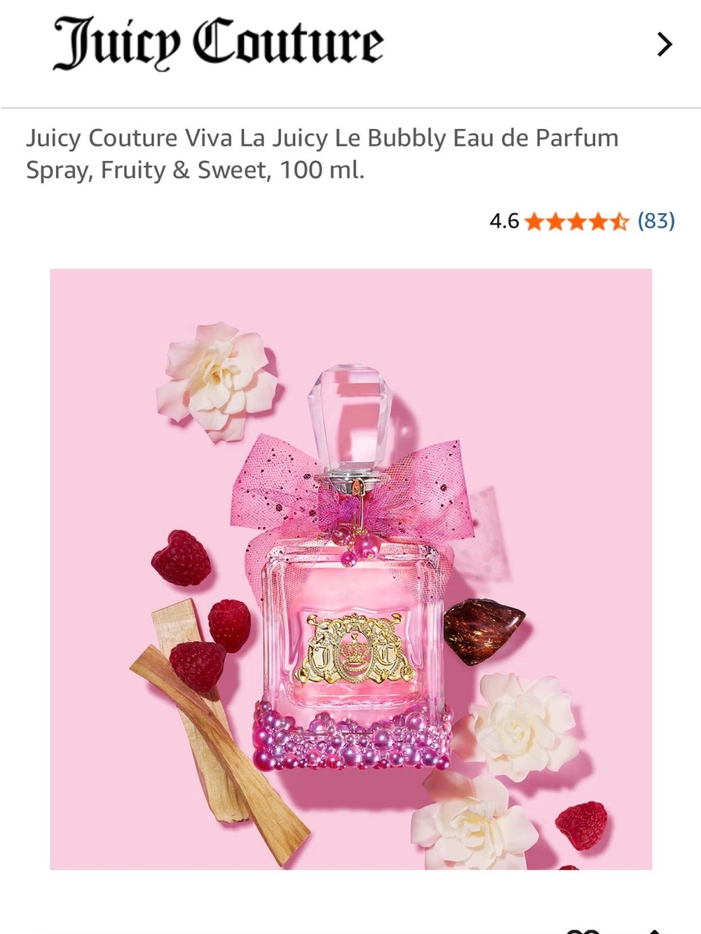 Juicy Couture Viva La Juicy Le Bubbly Eau de Parfum - 100ml - Picture 6 of 7